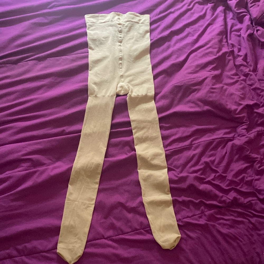 Joyspun tights.